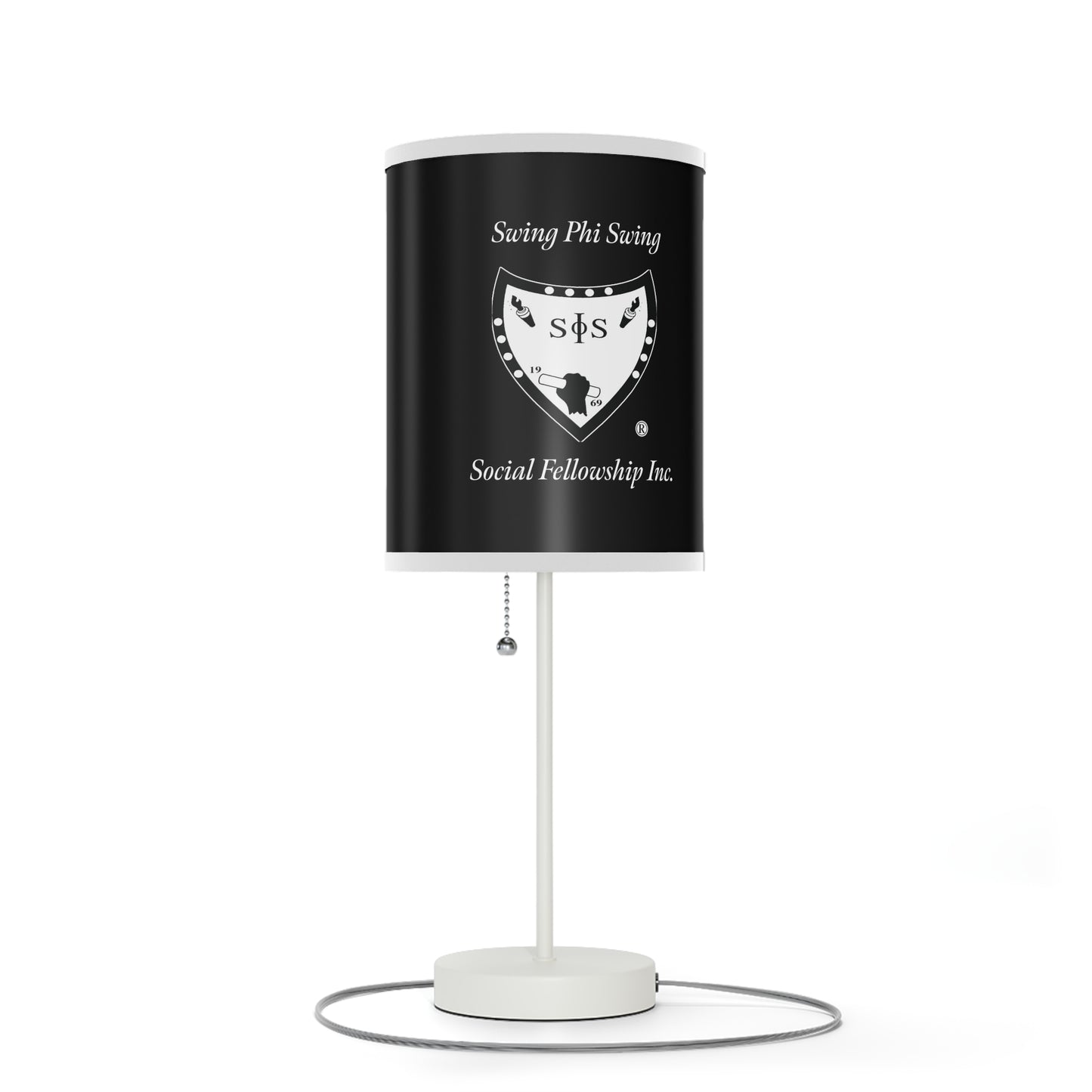 Swing Phi Swing Shield Lamp on a Stand