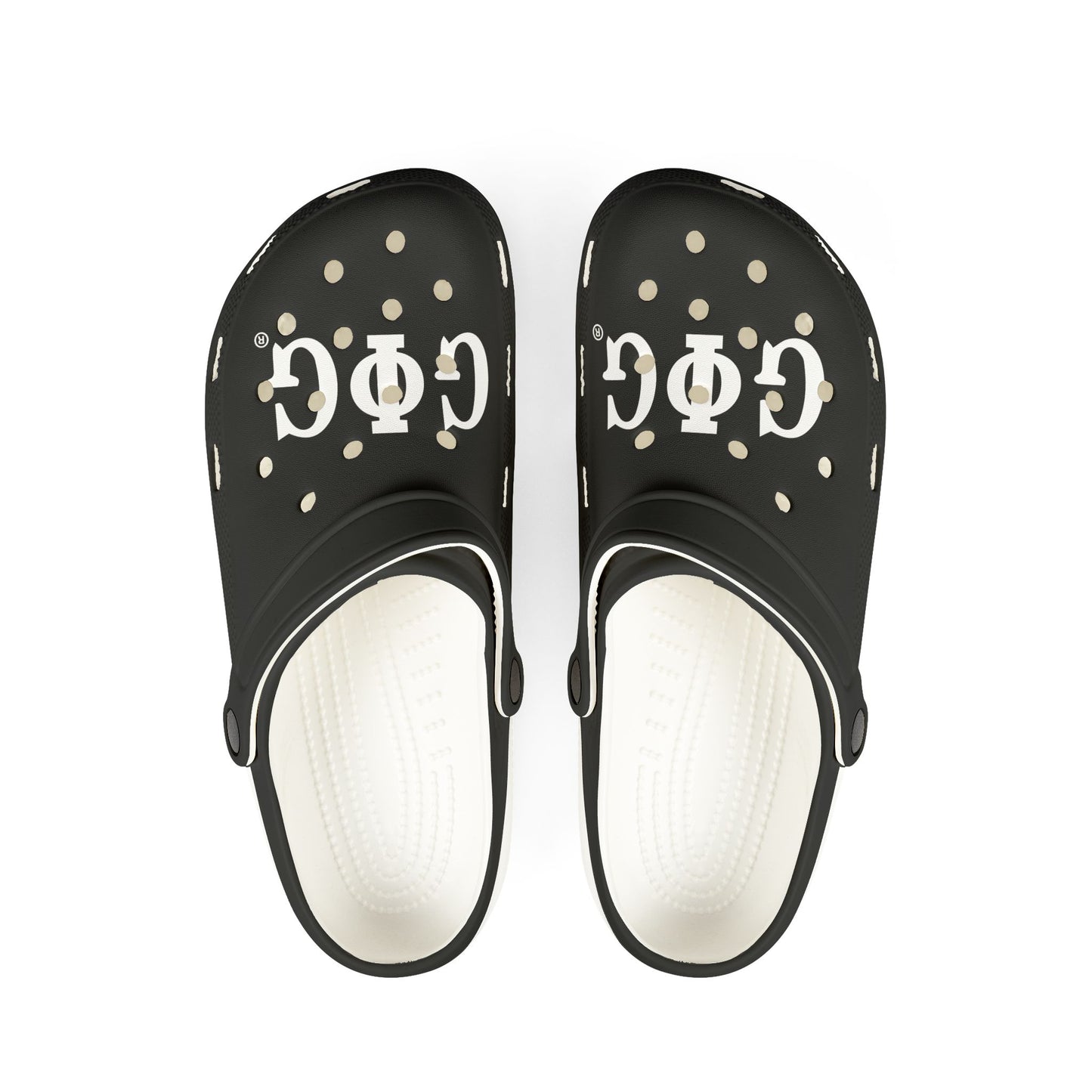 Black Groove Phi Groove Clogs