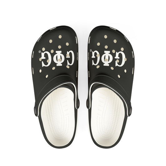 Black Groove Phi Groove Clogs