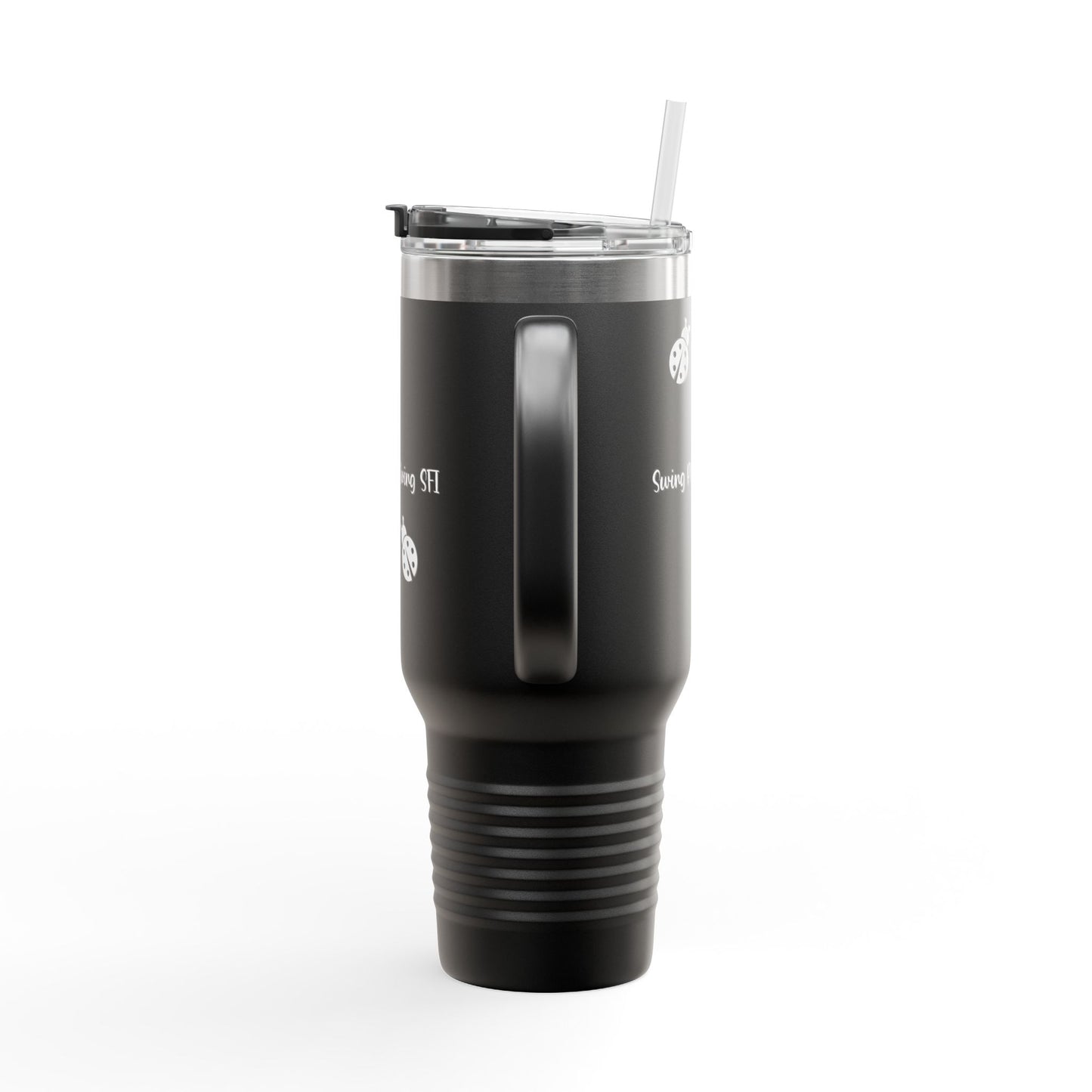 Swing Phi Swing SFI Black Insulated Travel Mug, 40oz
