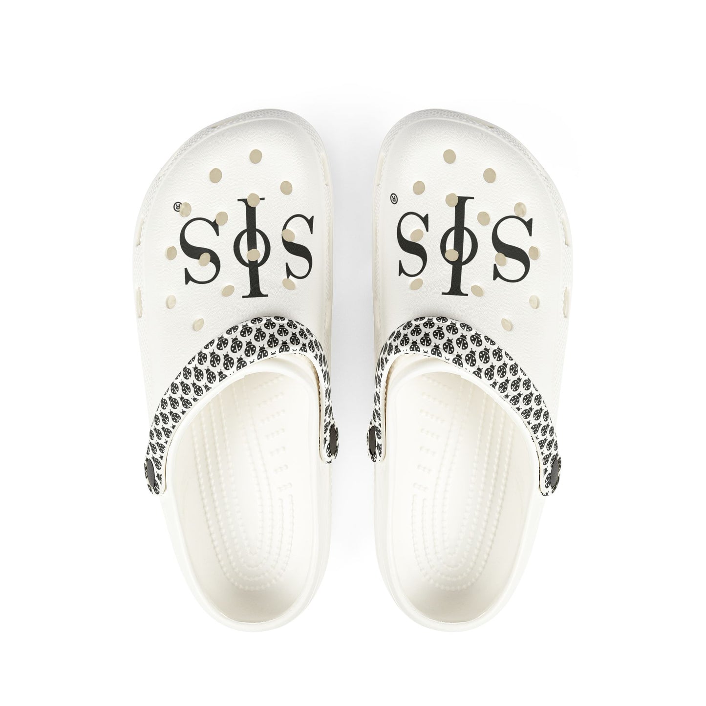 White Swing Phi Swing Clogs