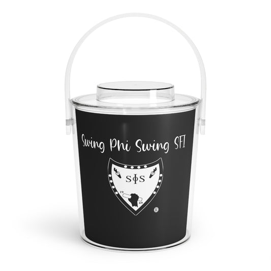 Swing Phi Swing Ice Bucket with Tongs