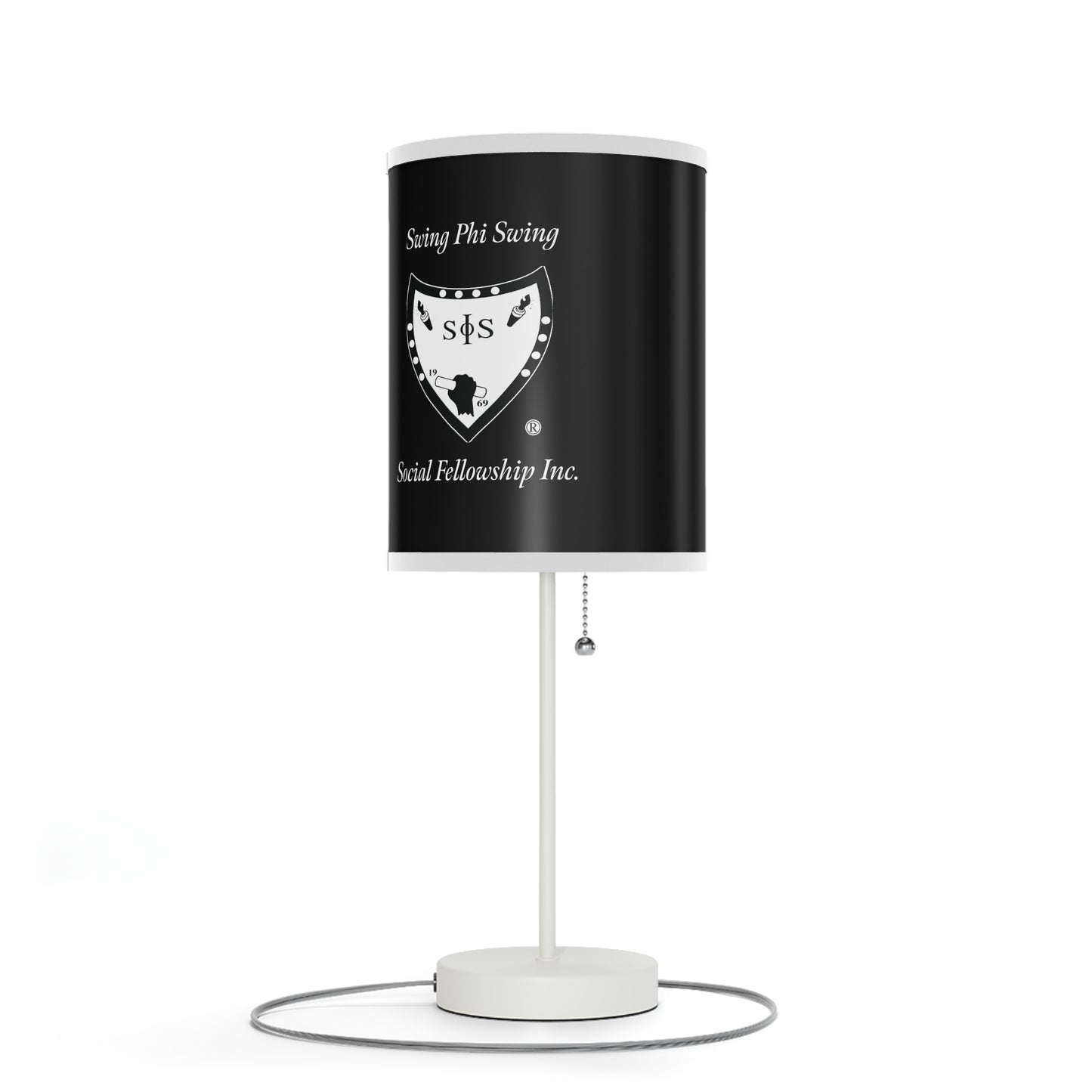 Swing Phi Swing Shield Lamp on a Stand