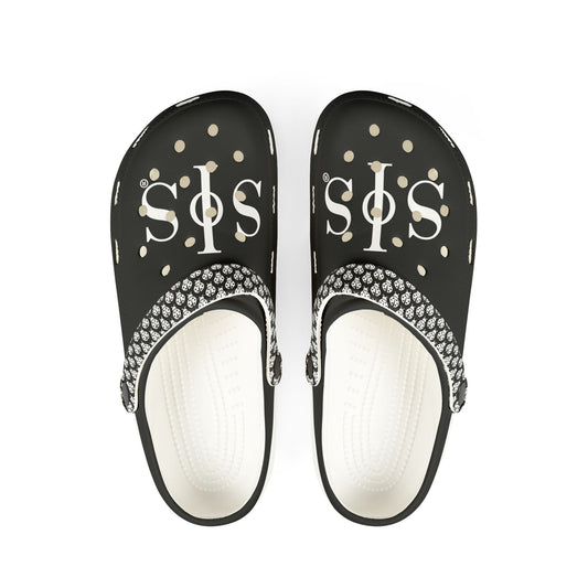 Black Swing Phi Swing Clogs