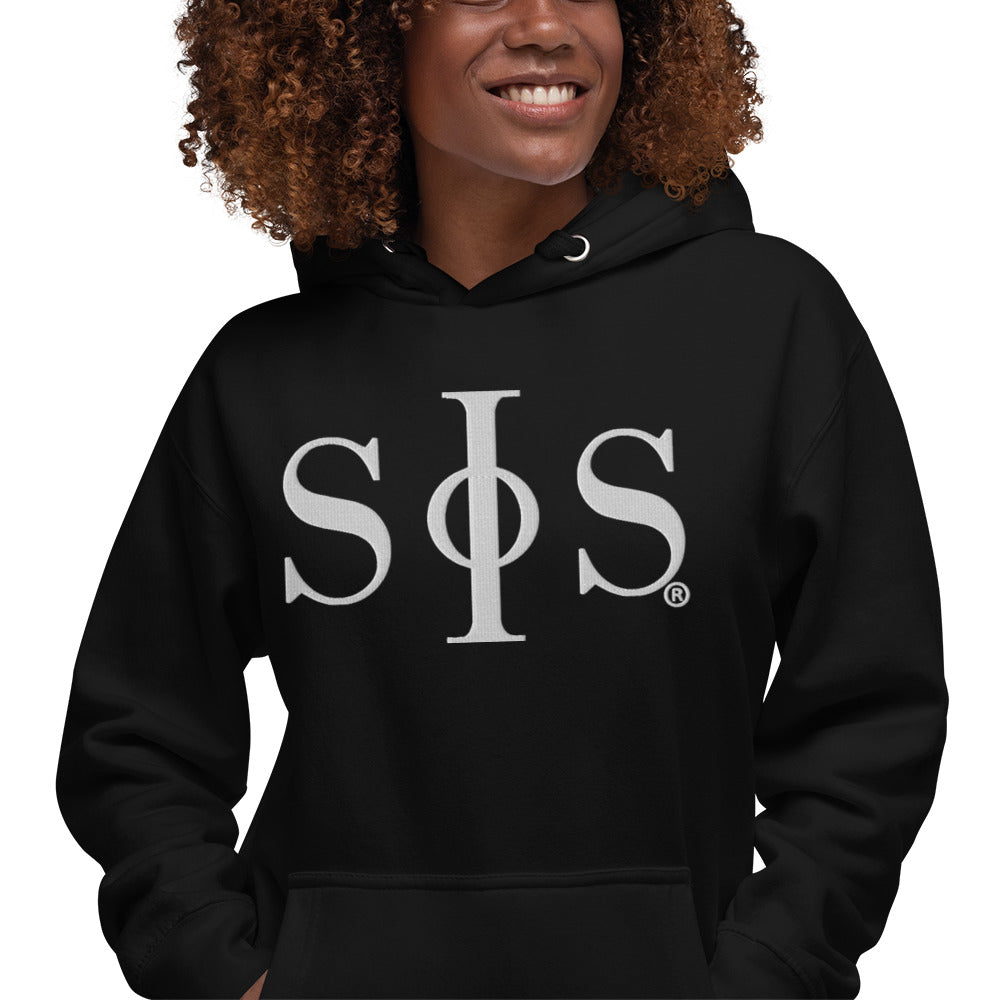 Swing Phi Swing Embroidered Letters Hoodie