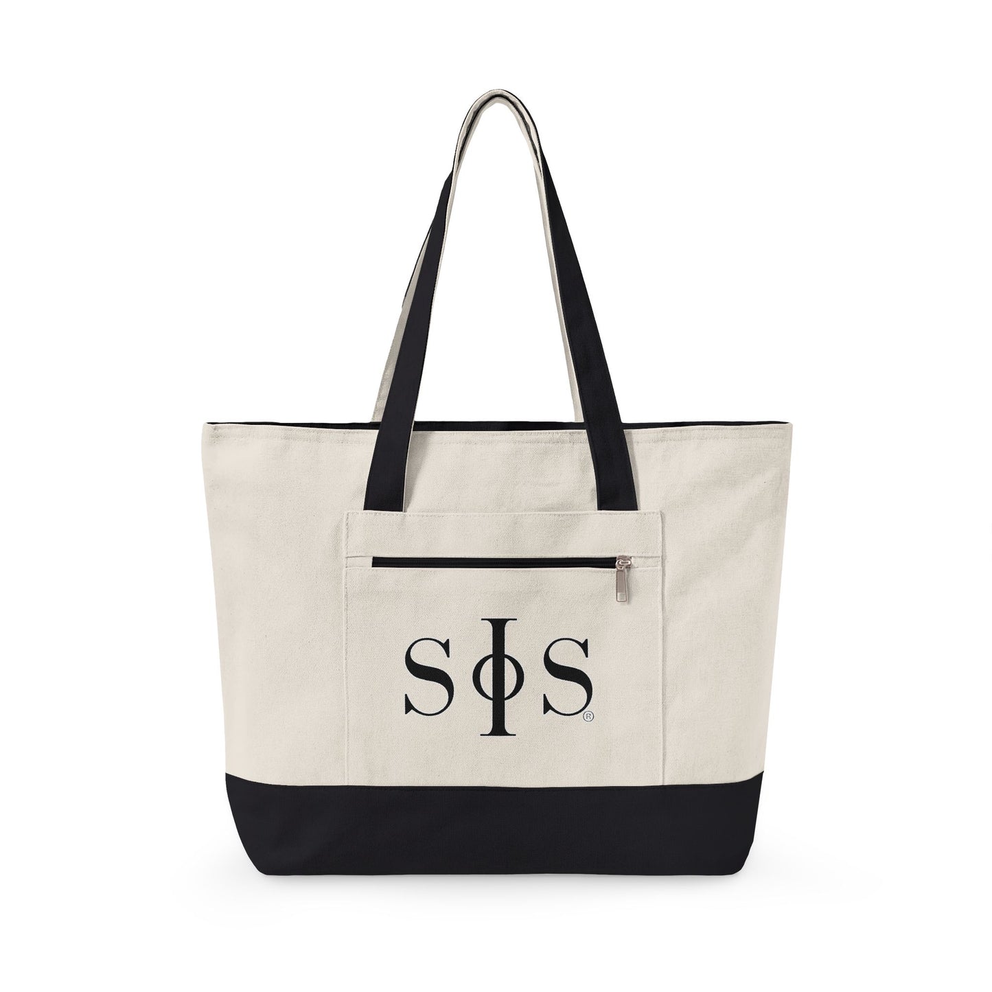 Swing Phi Swing Zippered Canvas Tote