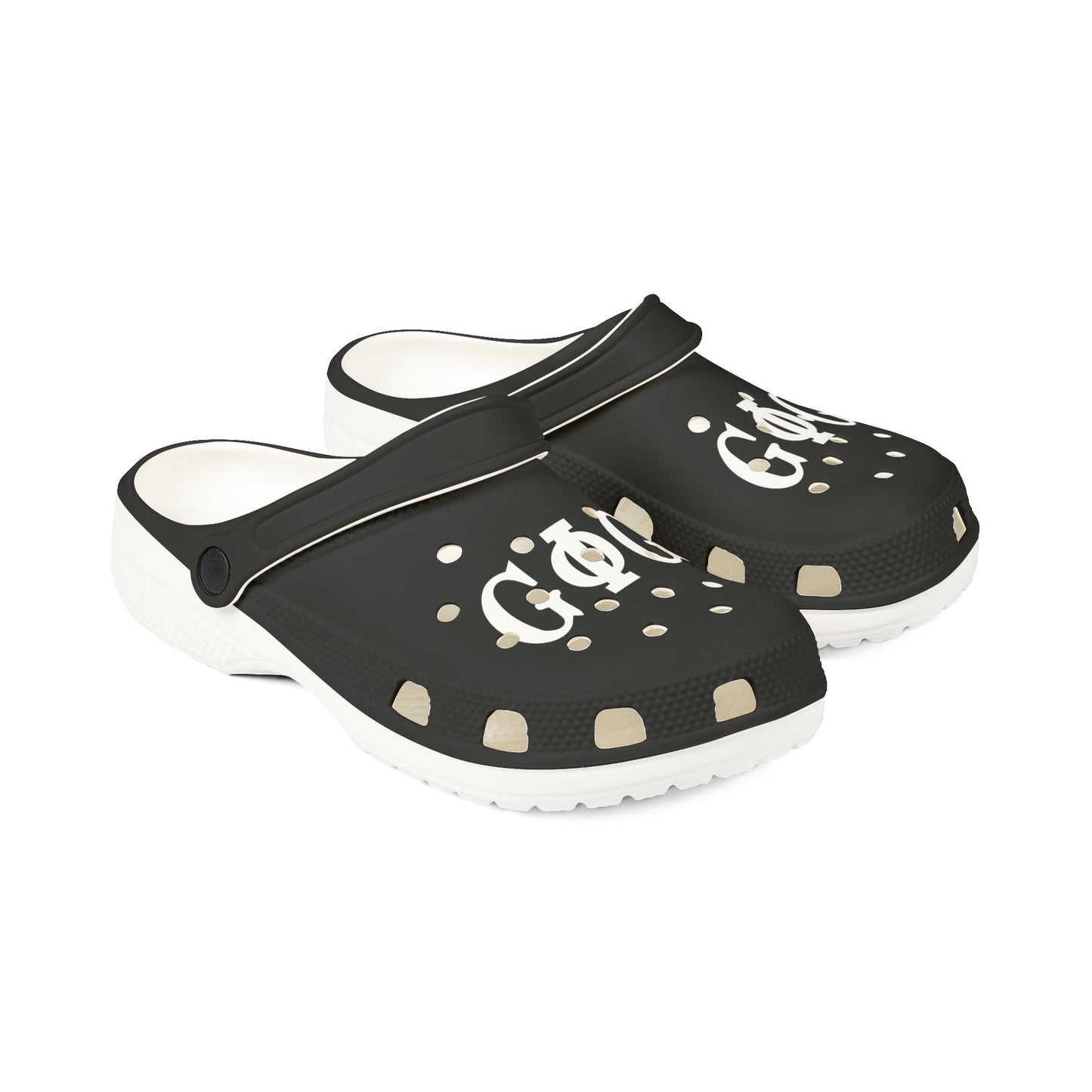 Black Groove Phi Groove Clogs