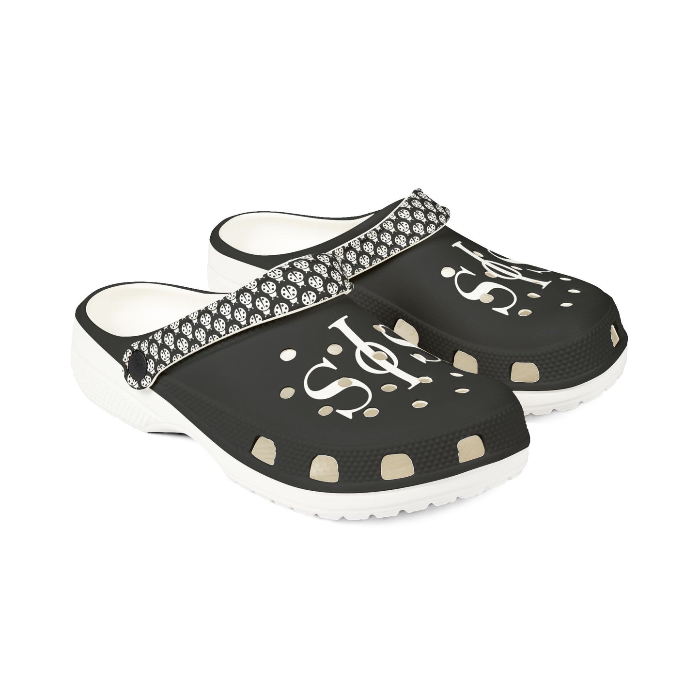 Black Swing Phi Swing Clogs