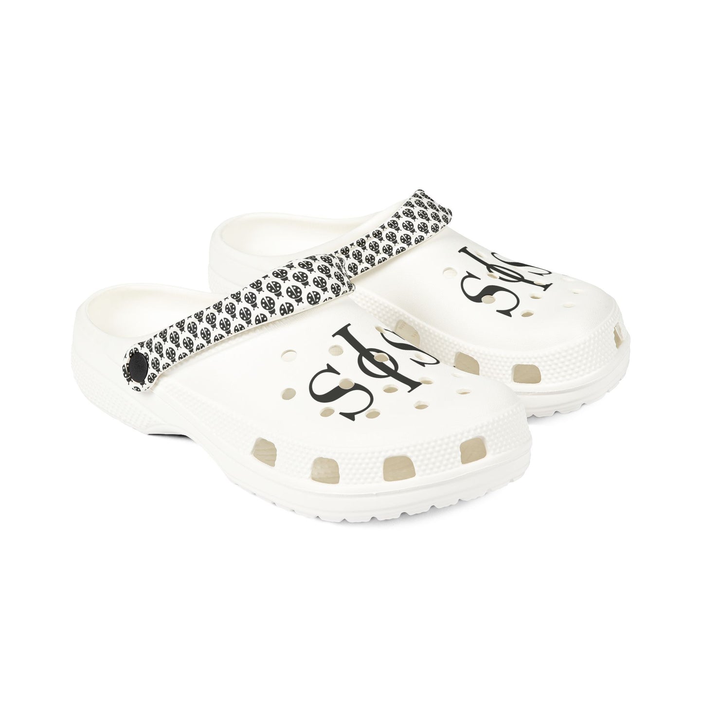 White Swing Phi Swing Clogs