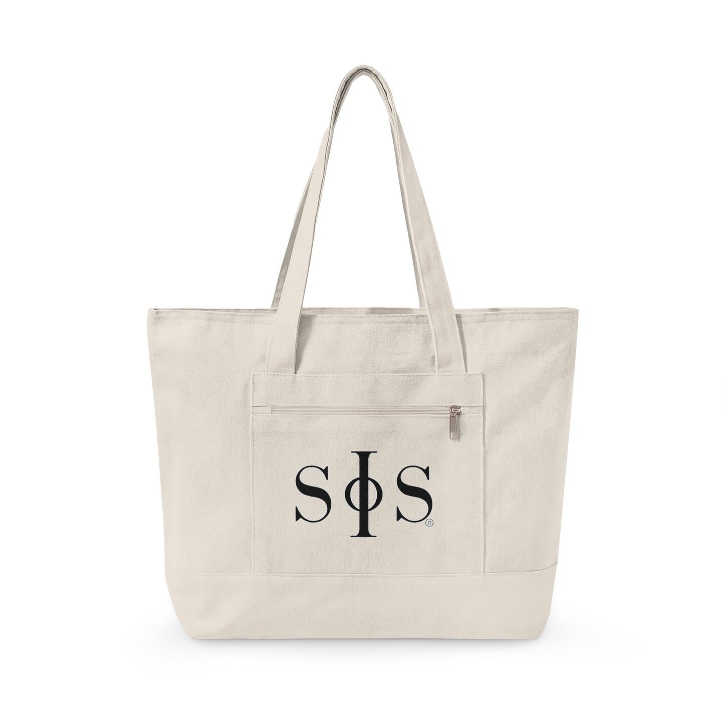 Swing Phi Swing Zippered Canvas Tote